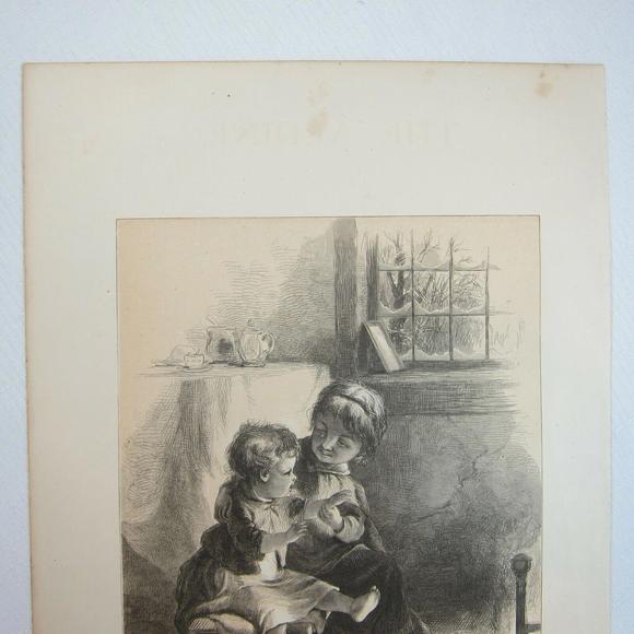 Antique 1873 Wood Engraving Print After the Frolic by John S. Davis, The Aldine - Picture 3 of 12